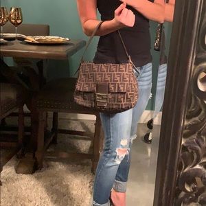 Vintage Fendi small shoulder bag